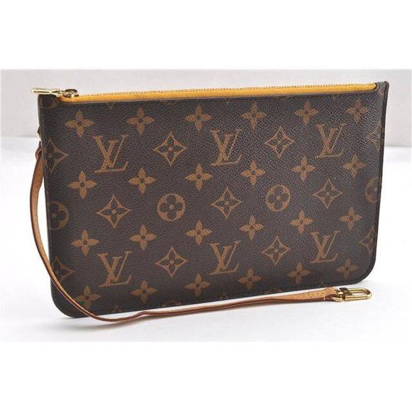 Auth Louis Vuitton Neverfull Pouch #76470L41B - Picture 13 of 15